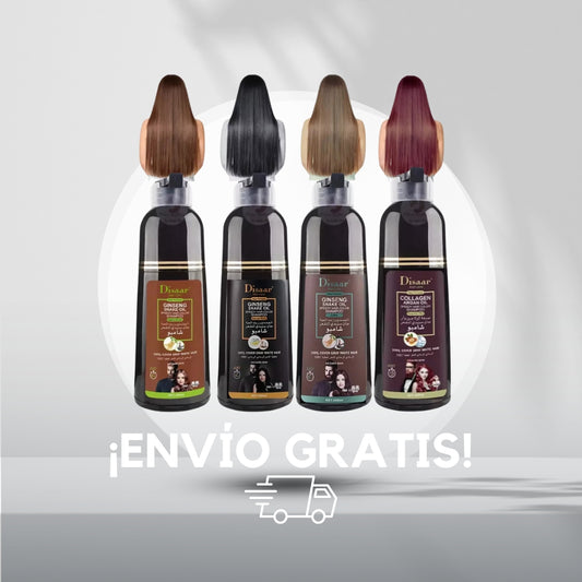 Shampoo Colorante Tinte Cubre Canas💜(ENVÍO GRATIS)🇨🇱