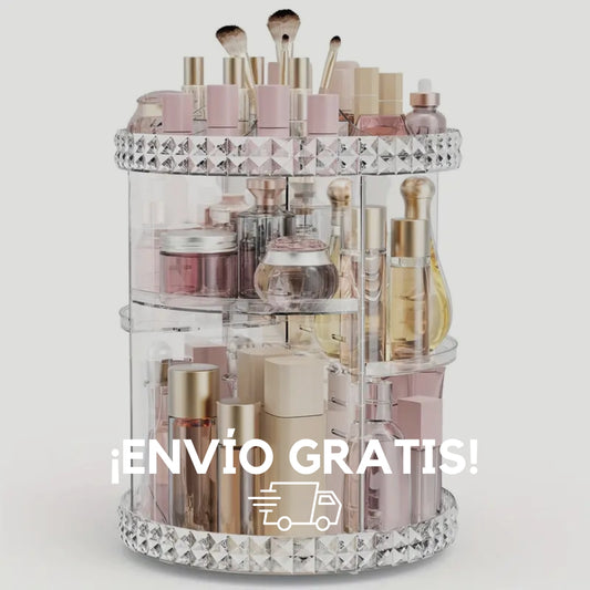 Organizador Maquillaje Giratorio 360 (ENVÍO GRATIS)